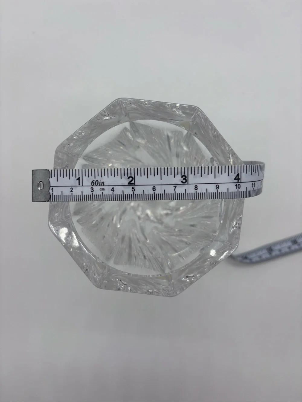 Orrefors Kostaboda Clear Crystal Vase with Sculpted Form